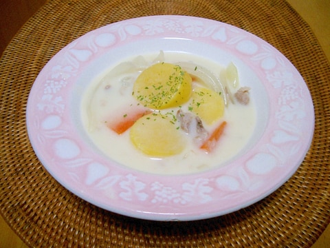 新顔野菜!ルタバガのホワイトシチュー